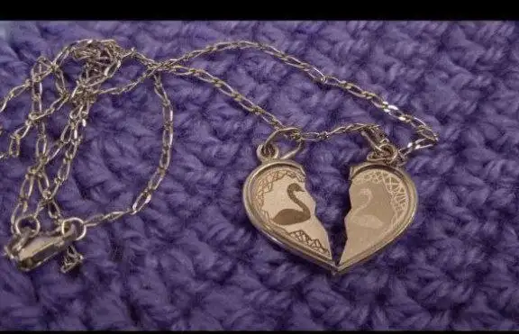 Комплект цепочка и парный кулон из серебра - Ювелирные изделия (Барахолка) в Томск