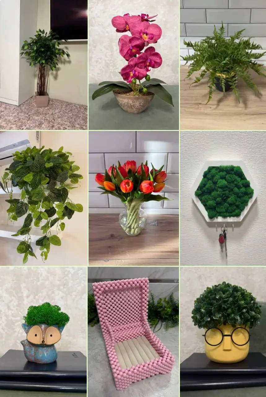 Продажа искусственных растений и изделий ручной работы - Рукоделие (Хобби и отдых) в Томск