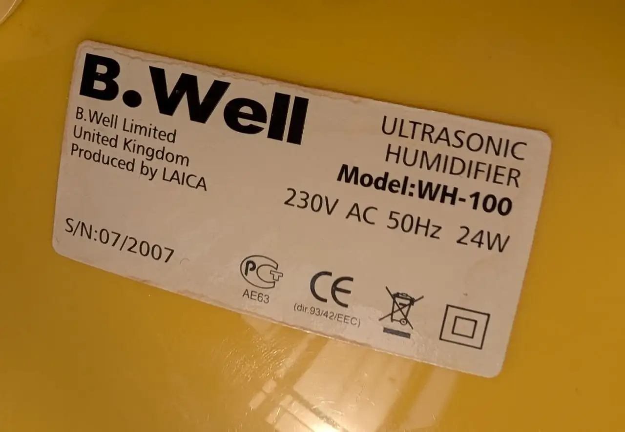 Ультразвуковой увлажнитель B.Well WH-100 - Барахолка в Томск