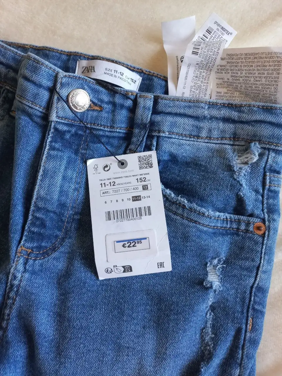 Новые джинсы Zara original - Джинсы (Одежда) в Томск