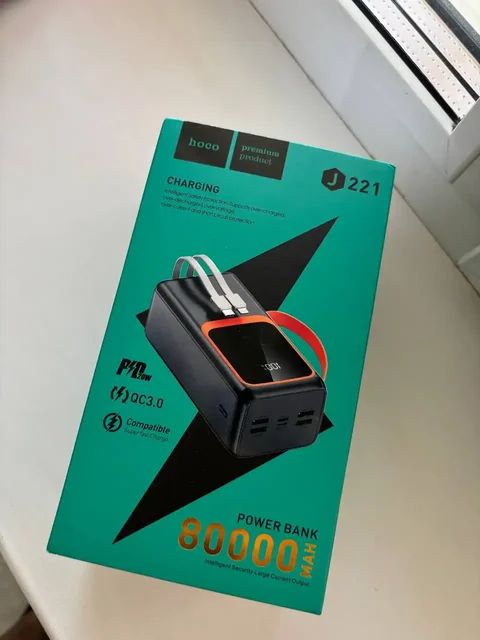 Повер банк hoco на 80 000 mah НОВЫЙ - Крупная бытовая техника в Томск