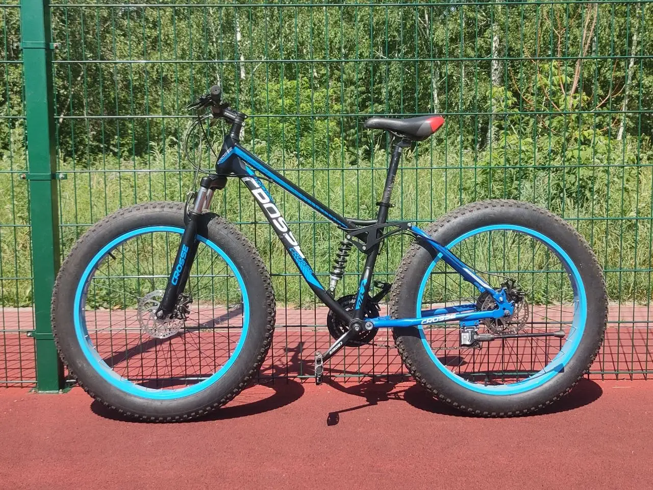 Продам фэтбайк Crosse 21 speed, двухподвес - Велосипеды (Хобби и отдых) в Томск