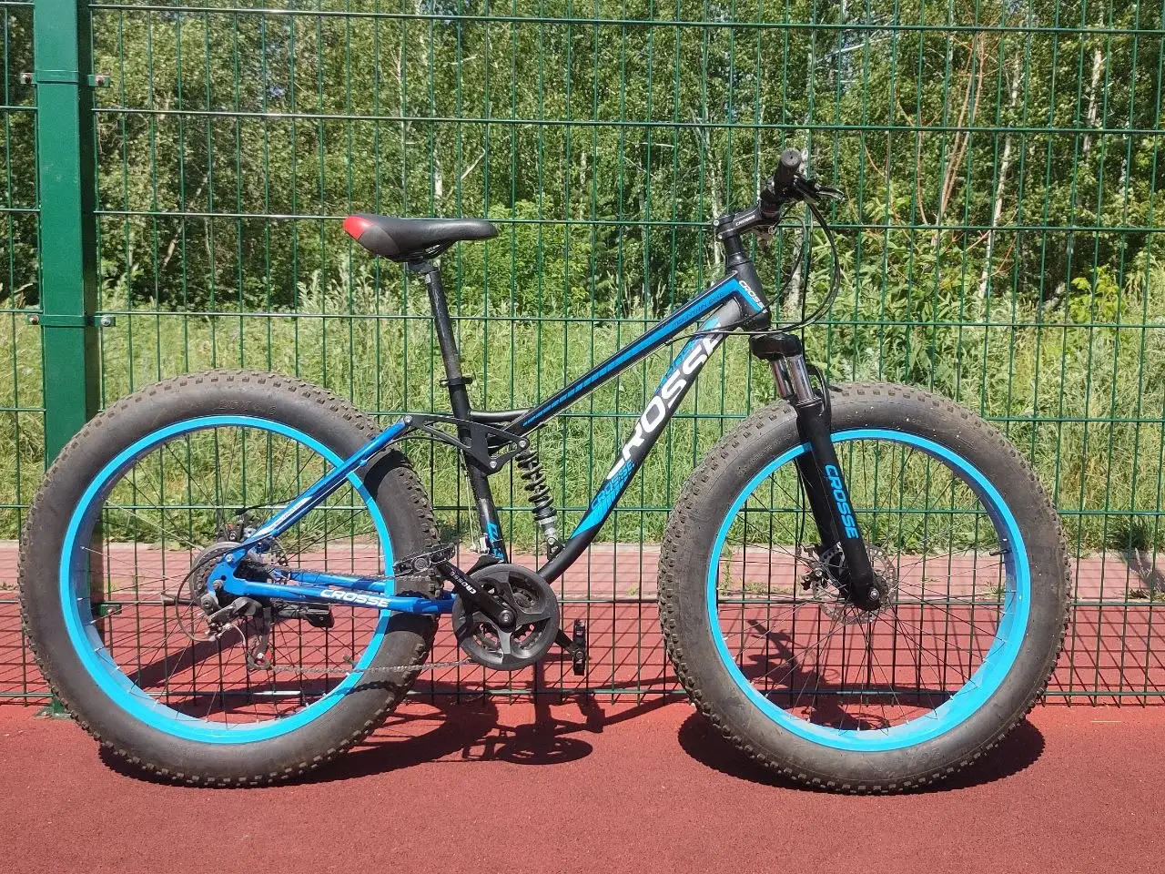 Продам фэтбайк Crosse 21 speed, двухподвес - Велосипеды (Хобби и отдых) в Томск