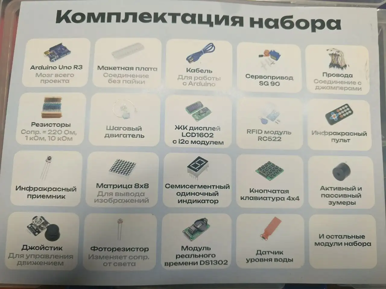 Обучающий набор Arduino uno R3 - Наборы для программирования (Электроника) в Томск