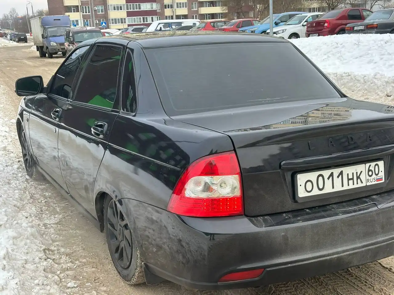 Продам черную Ладу Приора в хорошем техническом состоянии - Авто в Уфа