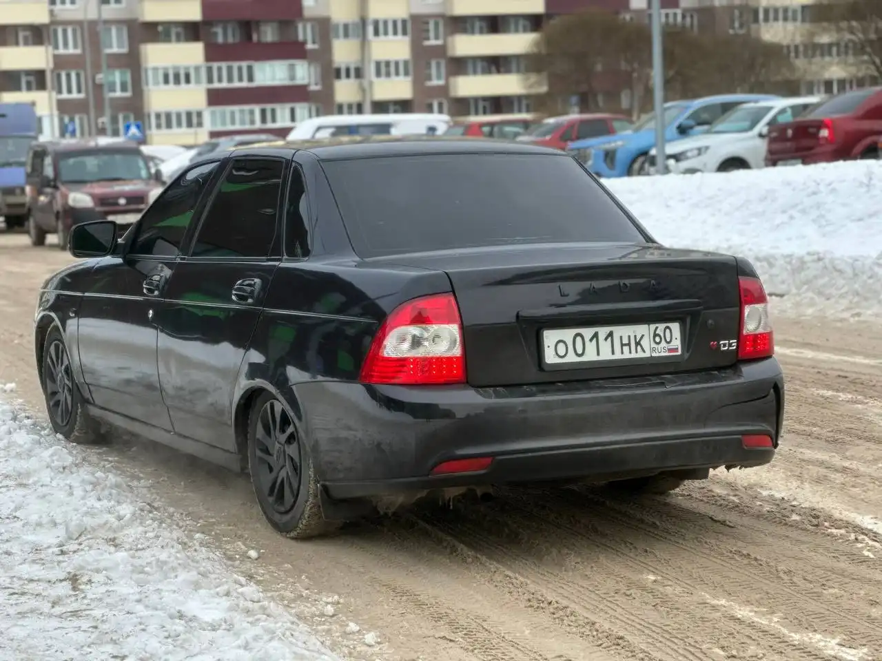 Продам черную Ладу Приора в хорошем техническом состоянии - Авто в Уфа