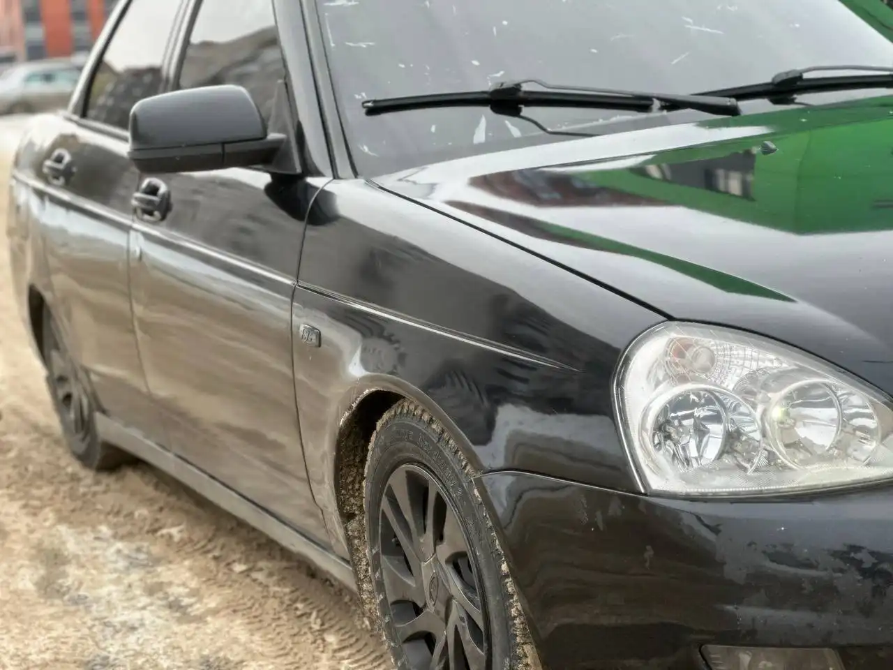 Продам черную Ладу Приора в хорошем техническом состоянии - Авто в Уфа