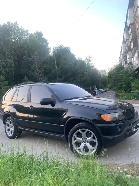 BMW X5 E53 2003 года выпуска в черном цвете - Внедорожники в Уфа