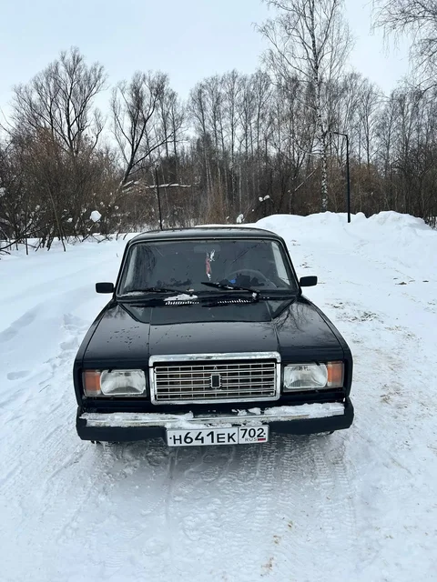 ВАЗ 2107 2010 года с повреждениями кузова и замененными деталями - Внедорожник в Уфа