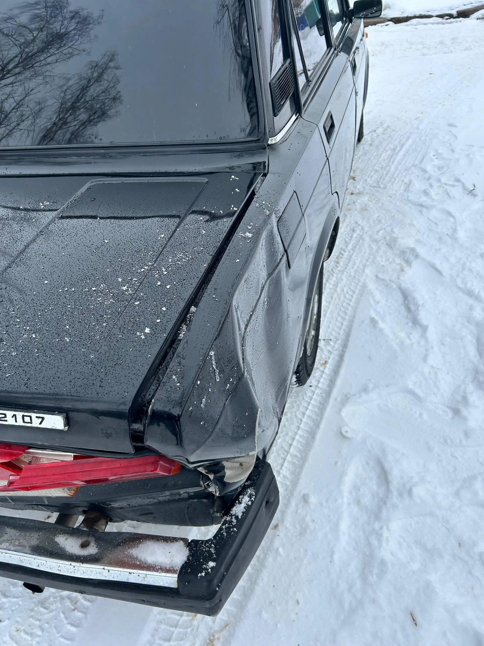 ВАЗ 2107 2010 года с повреждениями кузова и замененными деталями - Легковые автомобили (Авто) в Уфа