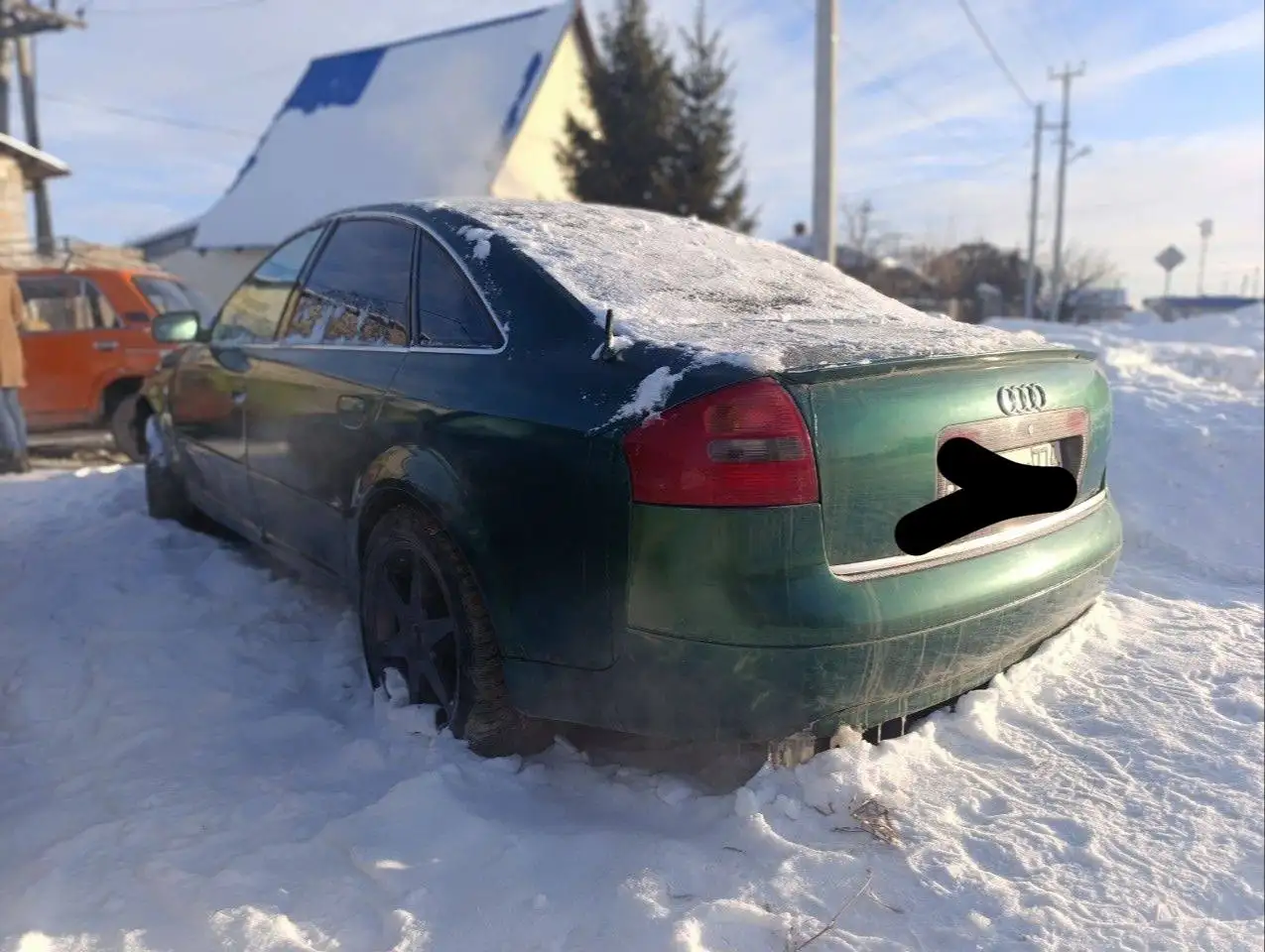 Ауди А6 С5 1998 года с неисправным двигателем - Легковые автомобили (Авто) в Челябинск