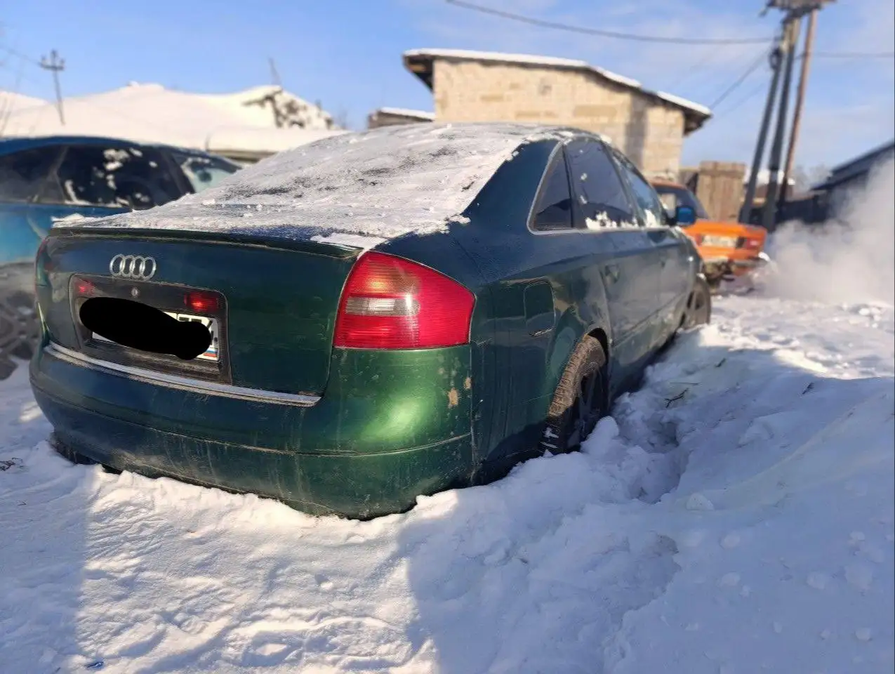 Ауди А6 С5 1998 года с неисправным двигателем - Легковые автомобили (Авто) в Челябинск