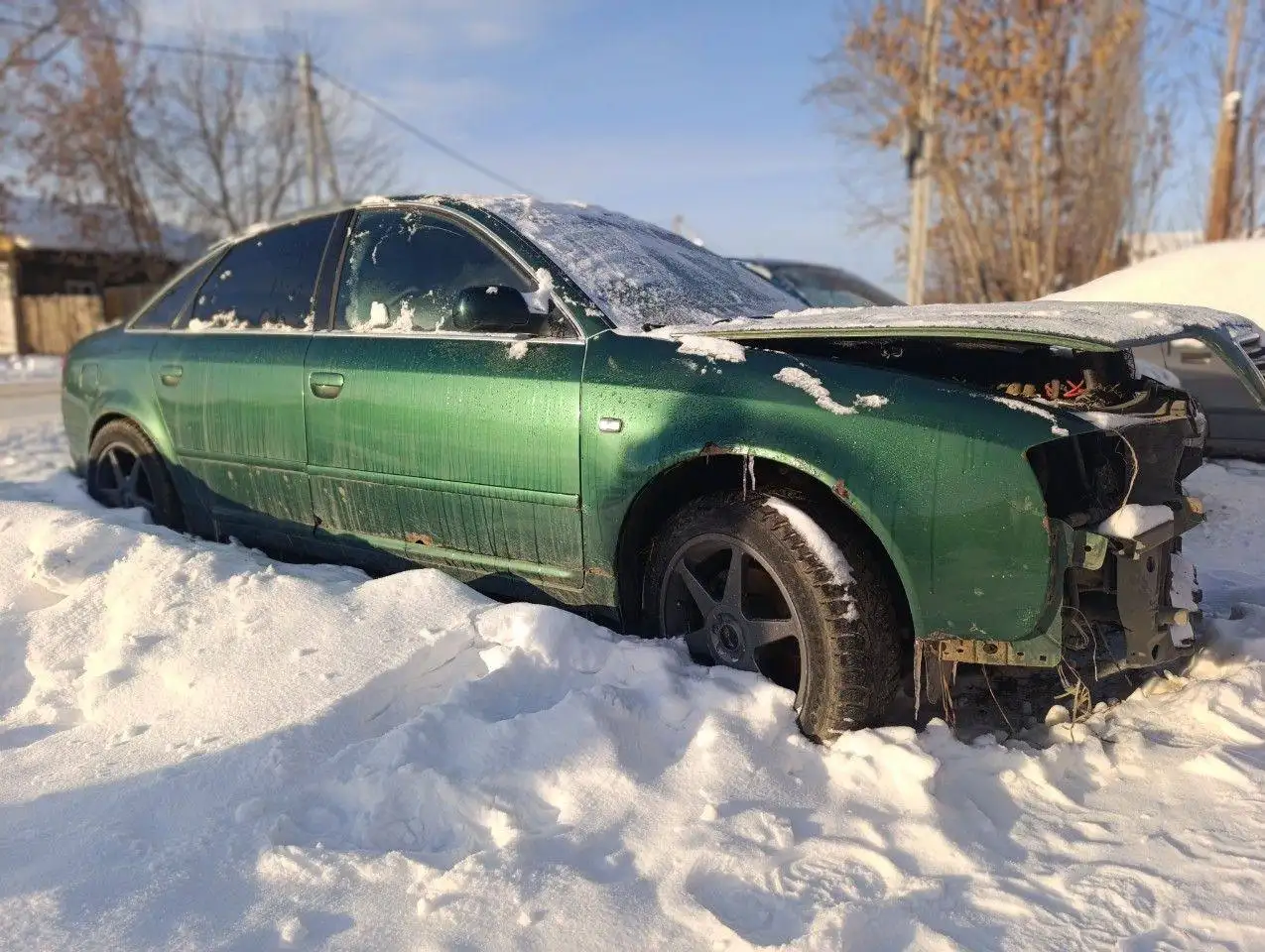 Ауди А6 С5 1998 года с неисправным двигателем - Легковые автомобили (Авто) в Челябинск
