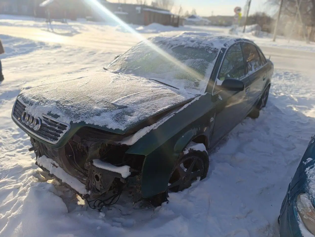 Ауди А6 С5 1998 года с неисправным двигателем - Легковые автомобили (Авто) в Челябинск