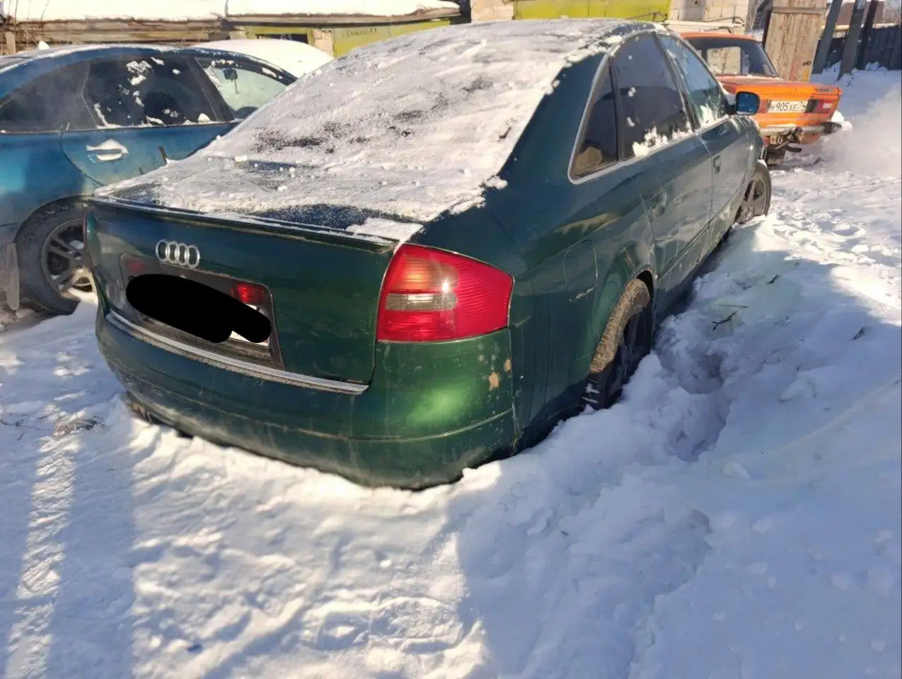 Ауди А6 С5 1998 года с неисправным двигателем - Легковые автомобили (Авто) в Челябинск