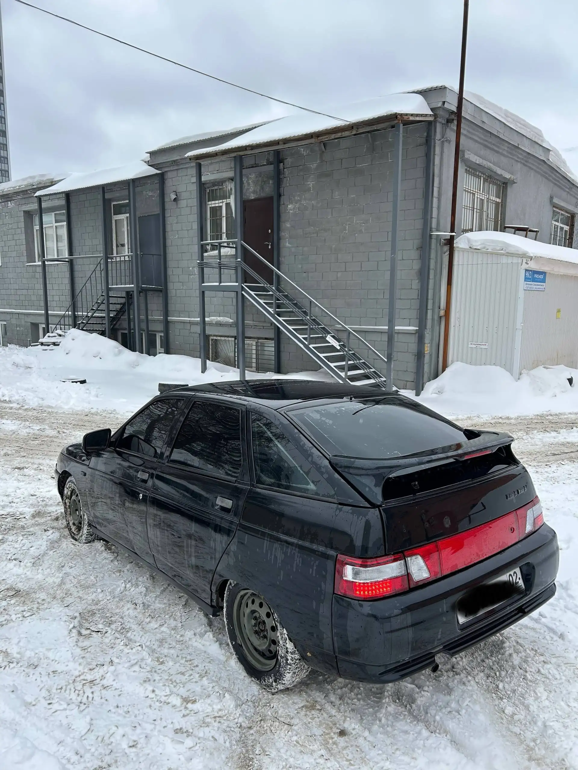 ВАЗ 2112 2006 года в черном цвете - Легковые автомобили (Авто) в Уфа