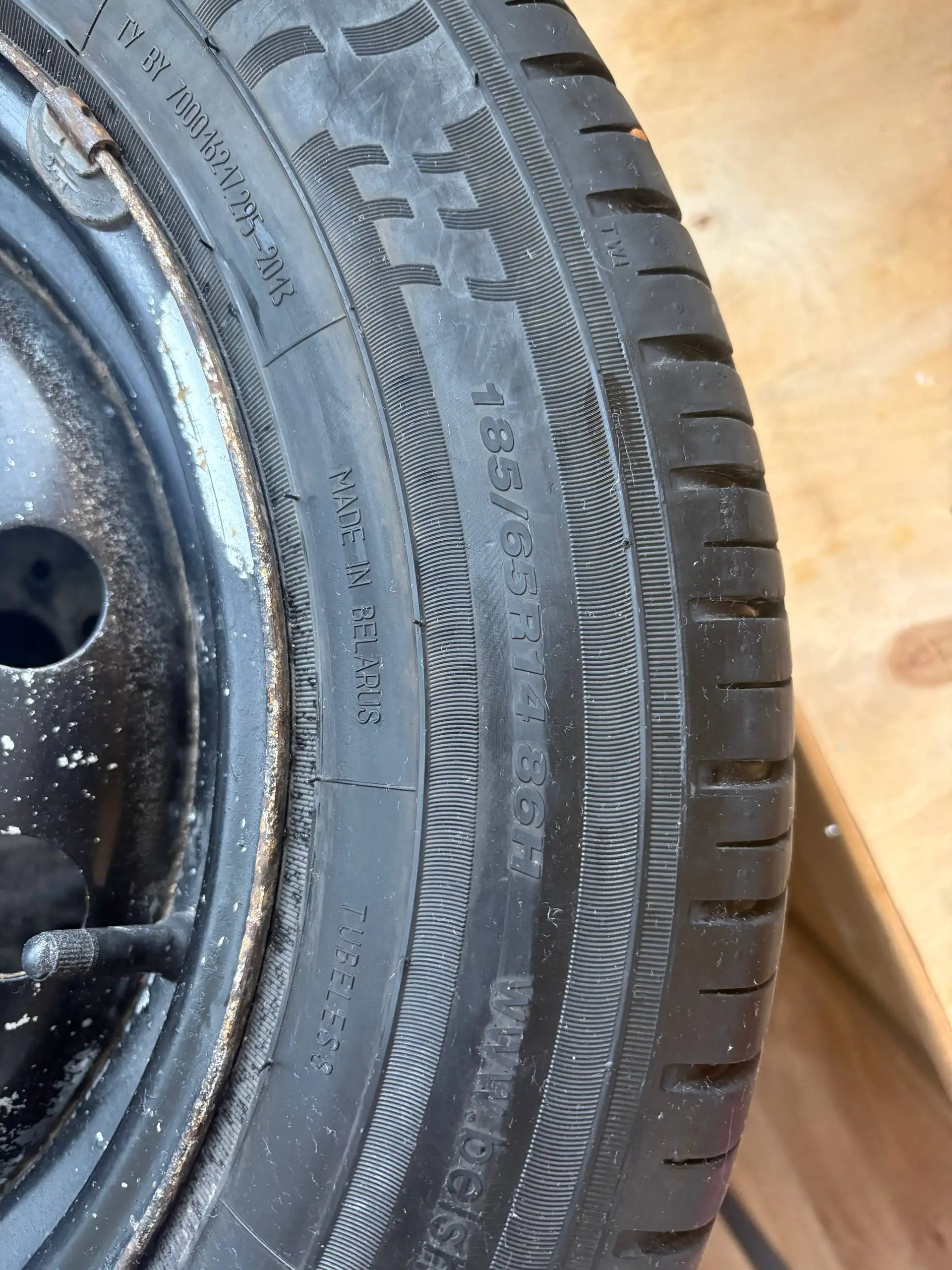 Колеса накаченные R14 - Колеса и диски (Запчасти) в Уфа