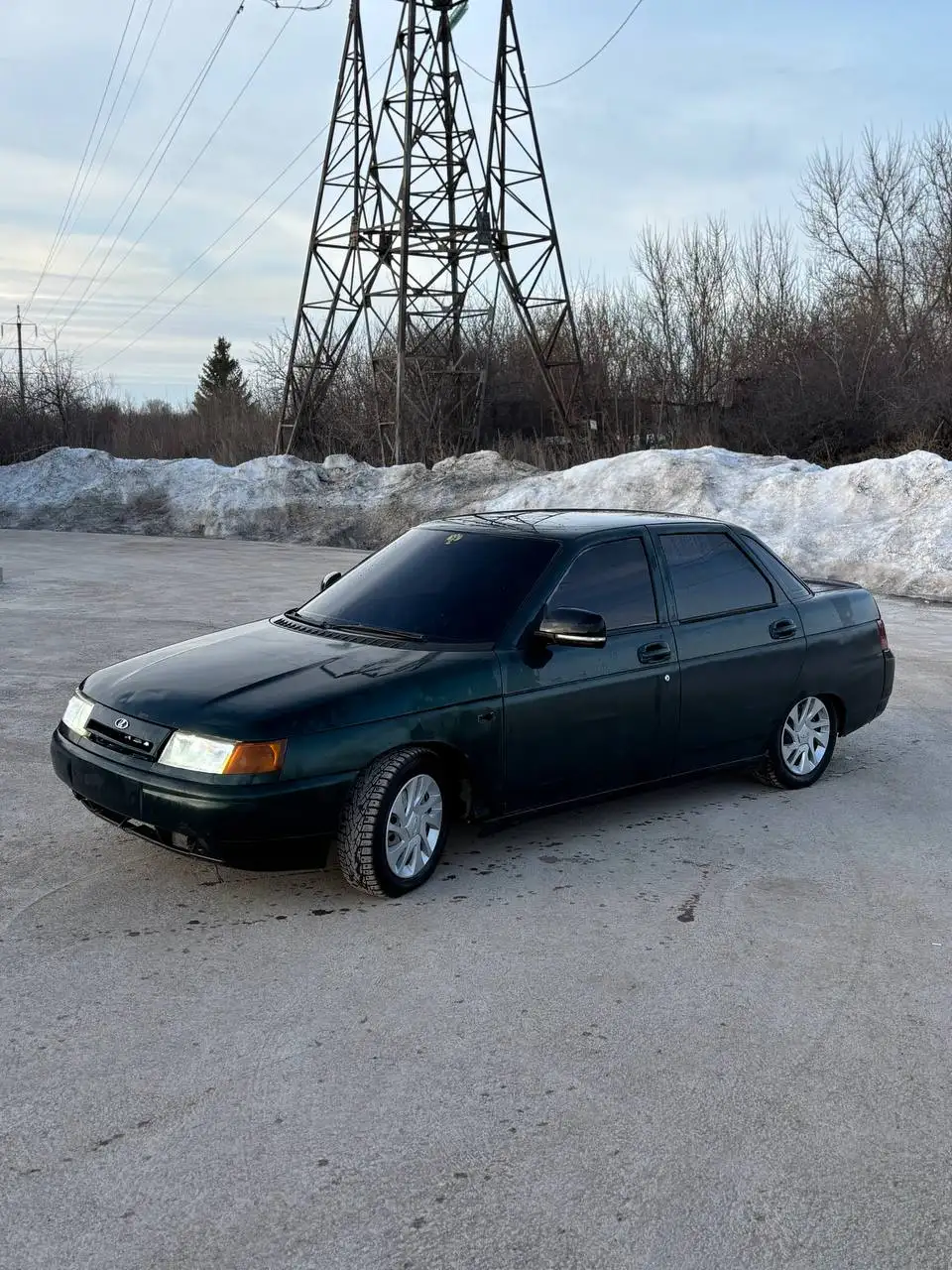 Продажа ВАЗ 2110 2002 года в темно-зеленом цвете - Легковые автомобили (Авто) в Уфа