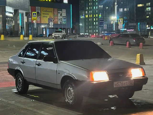 ВАЗ 21099 инжектор в цвете снежная королева - BMW в Уфа