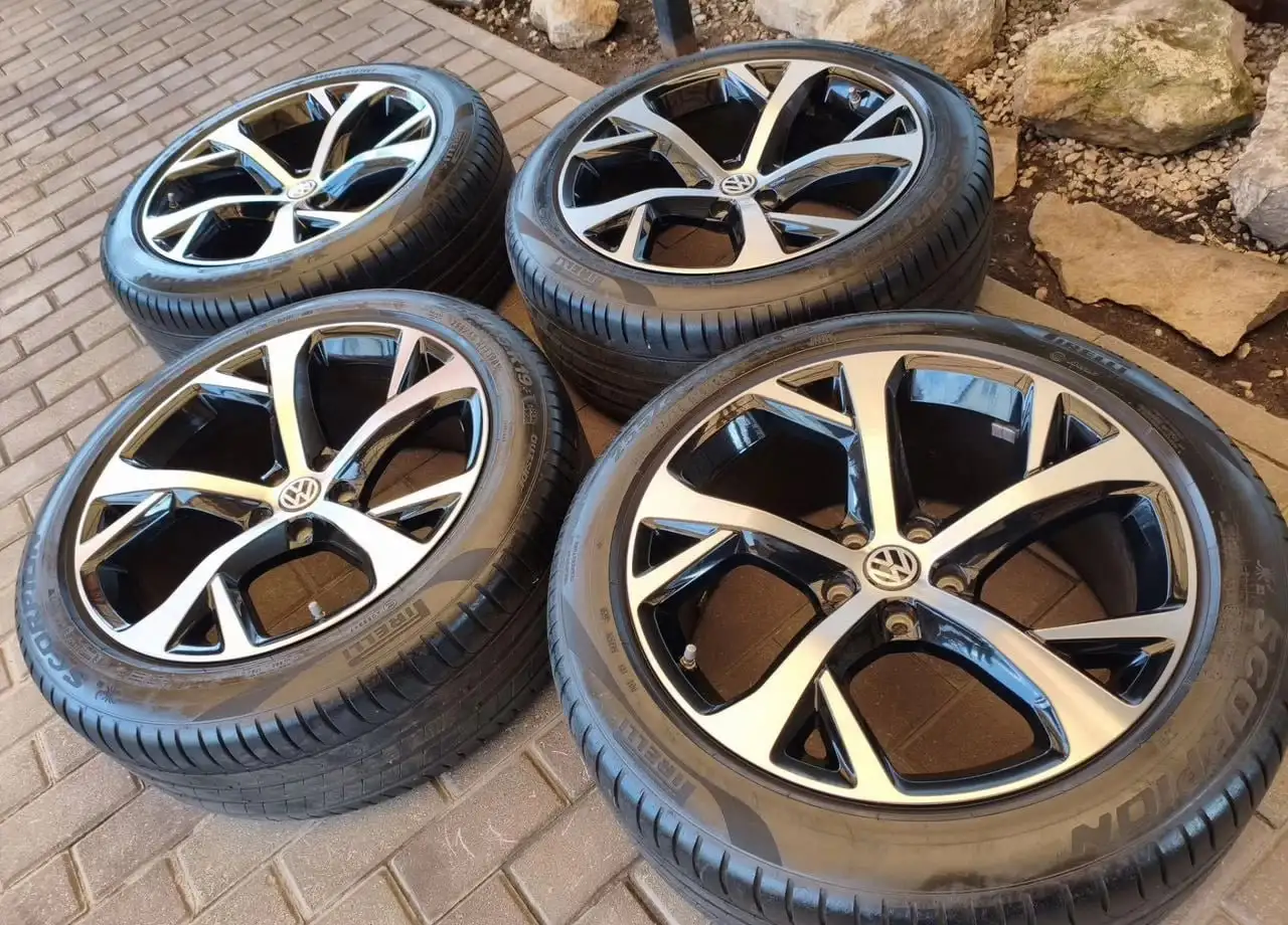 Продажа оригинальных колес R19 5x112 255/45 с резиной Pirelli Scorpion - Запчасти (Авто) в Уфа