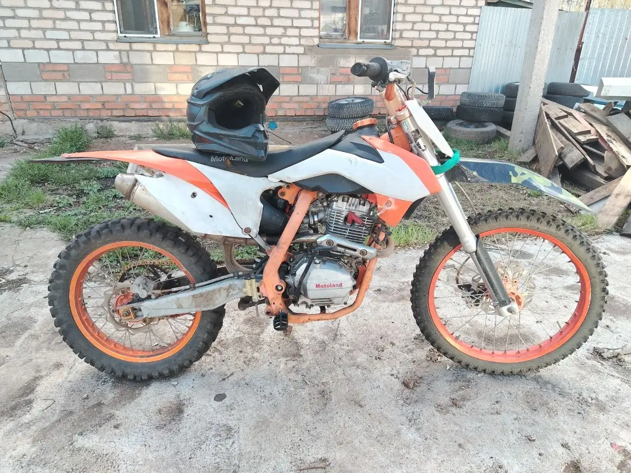 Мотоцикл 250 куб с новыми запчастями - Мотоциклы (Авто) в Уфа