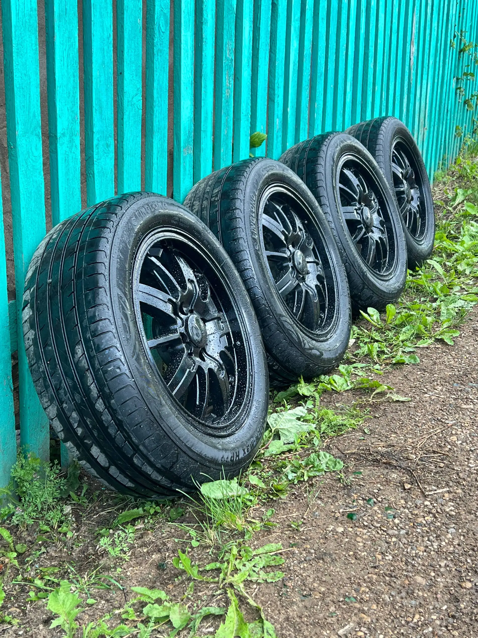 Продам колеса R15 4x98 с летней резиной - Колеса и шины (Авто) в Туймазы