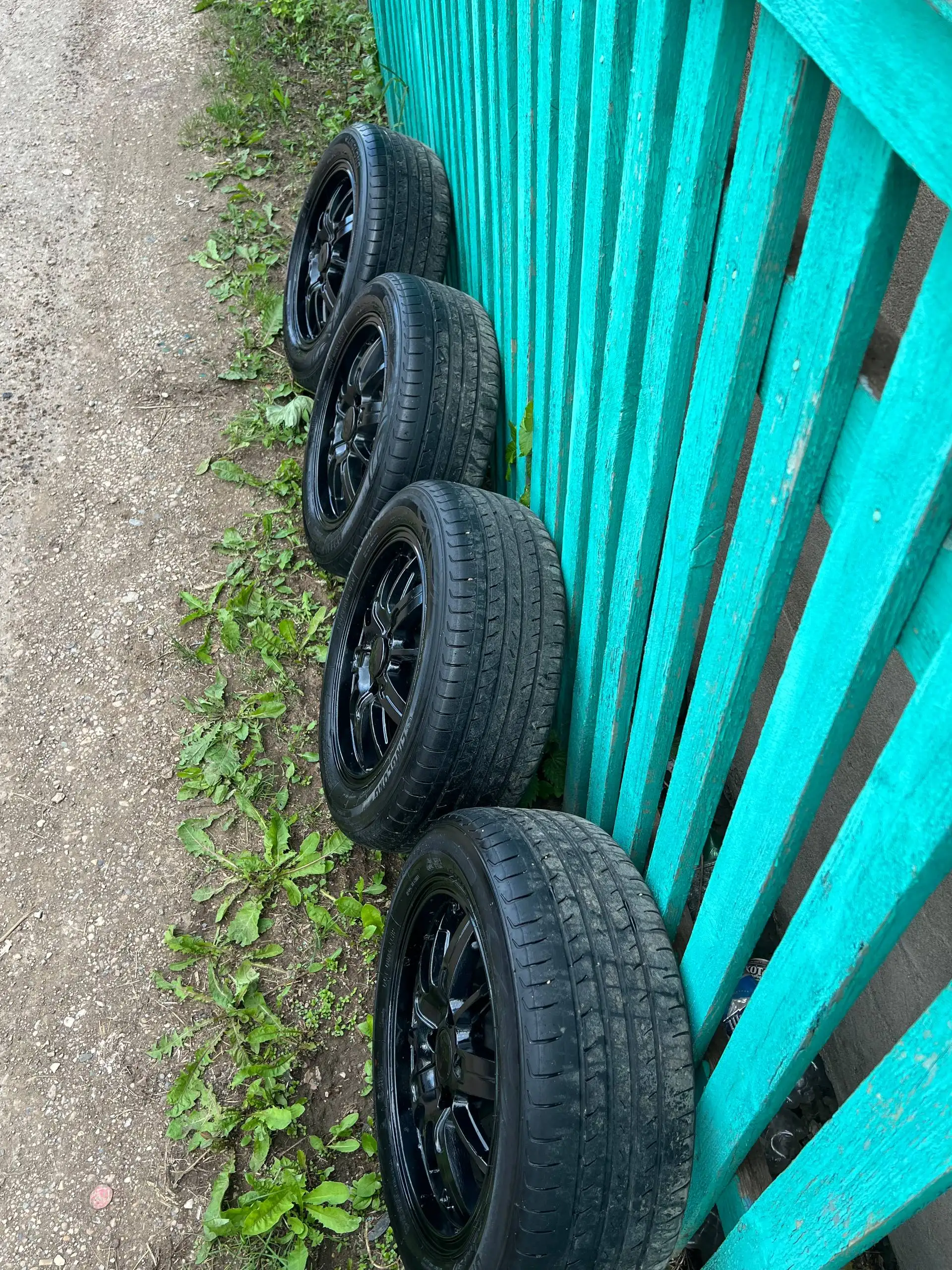 Продам колеса R15 4x98 с летней резиной - Колеса и шины (Авто) в Туймазы