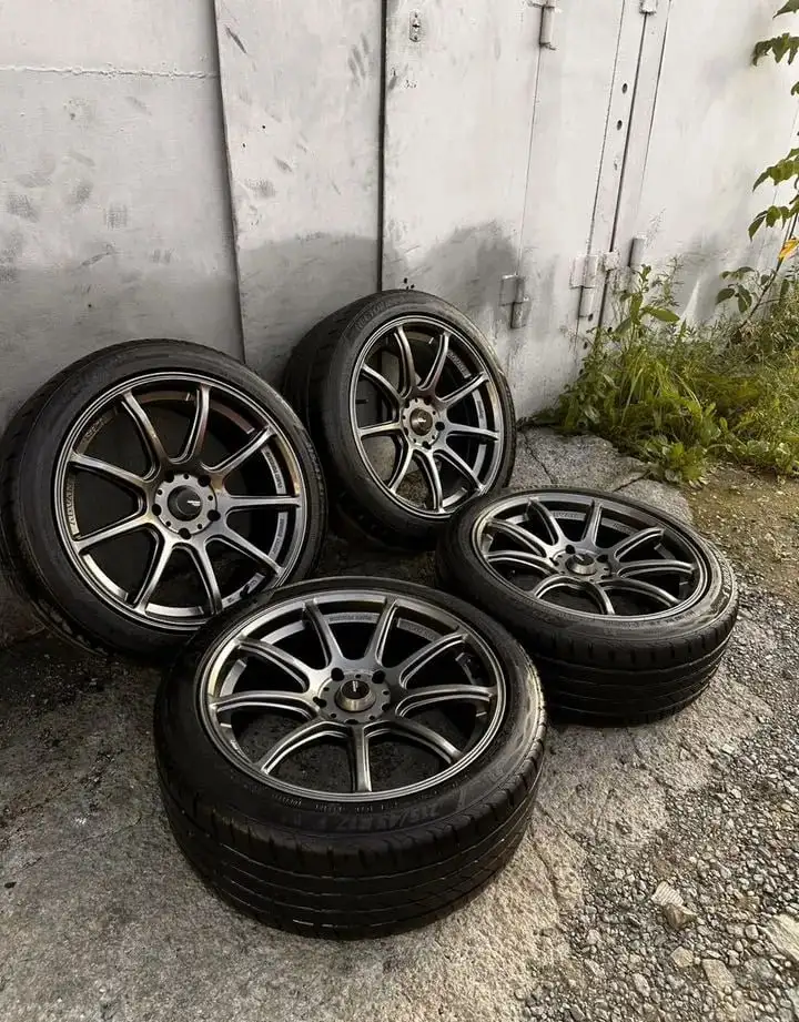 Продажа комплекта Advan Racing с резиной - Шины и диски (Авто) в Уфа