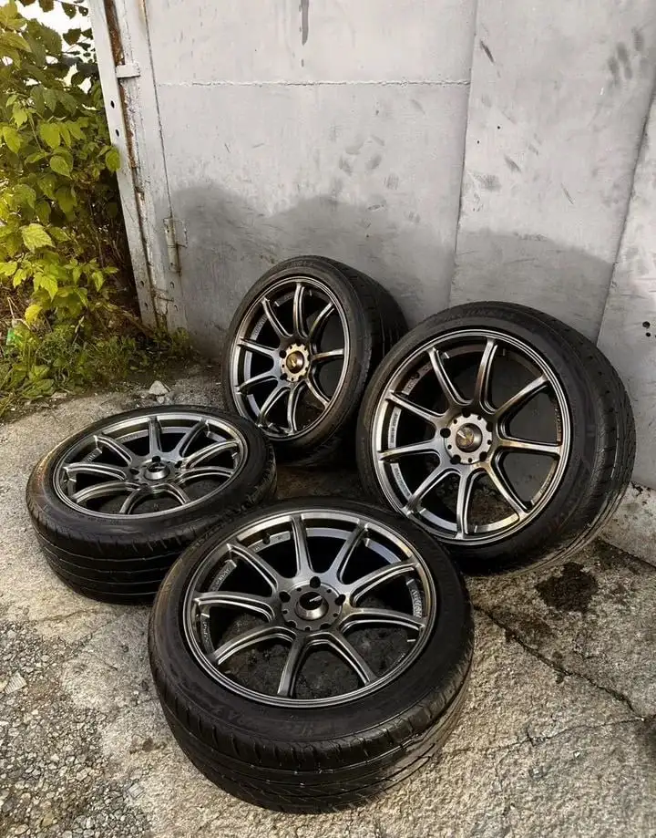 Продажа комплекта Advan Racing с резиной - Шины и диски (Авто) в Уфа