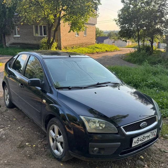 Ford Focus 2006, 1.8 MT, 125 л.с., пробег 254 тыс.км - Диски и шины в Уфа