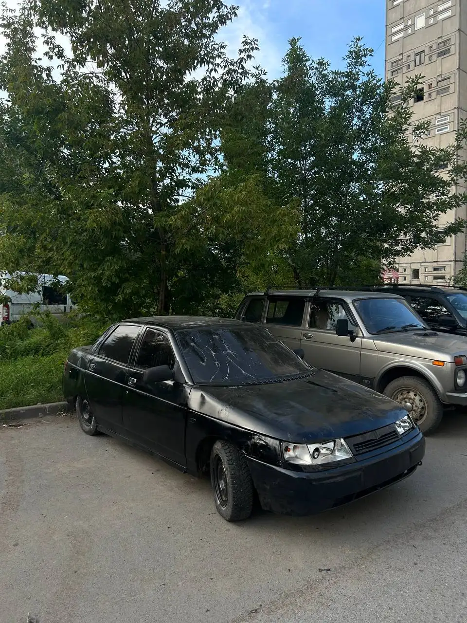 ВАЗ 2110 2001 года, не на ходу, Уфа - Диски и шины в Уфа