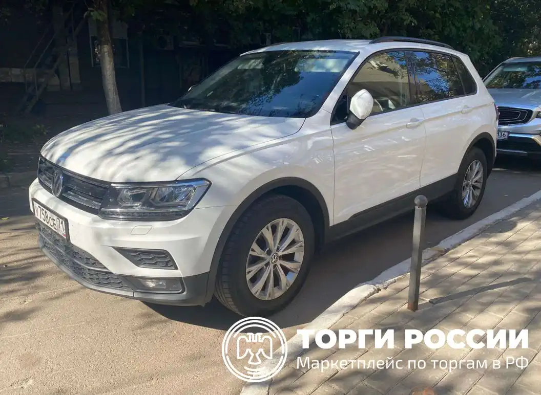 Volkswagen Tiguan 2020 г. выпуска с торгов по банкротству