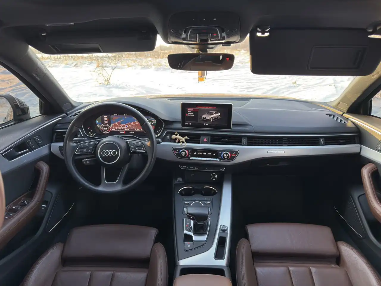 Audi A4 2019 года с автоматом, бензиновым двигателем 2.0 л и полным приводом - Авто в Москва