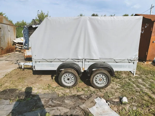 Продам прицеп двухосный 3х1.5 - Шины и диски в Пермь