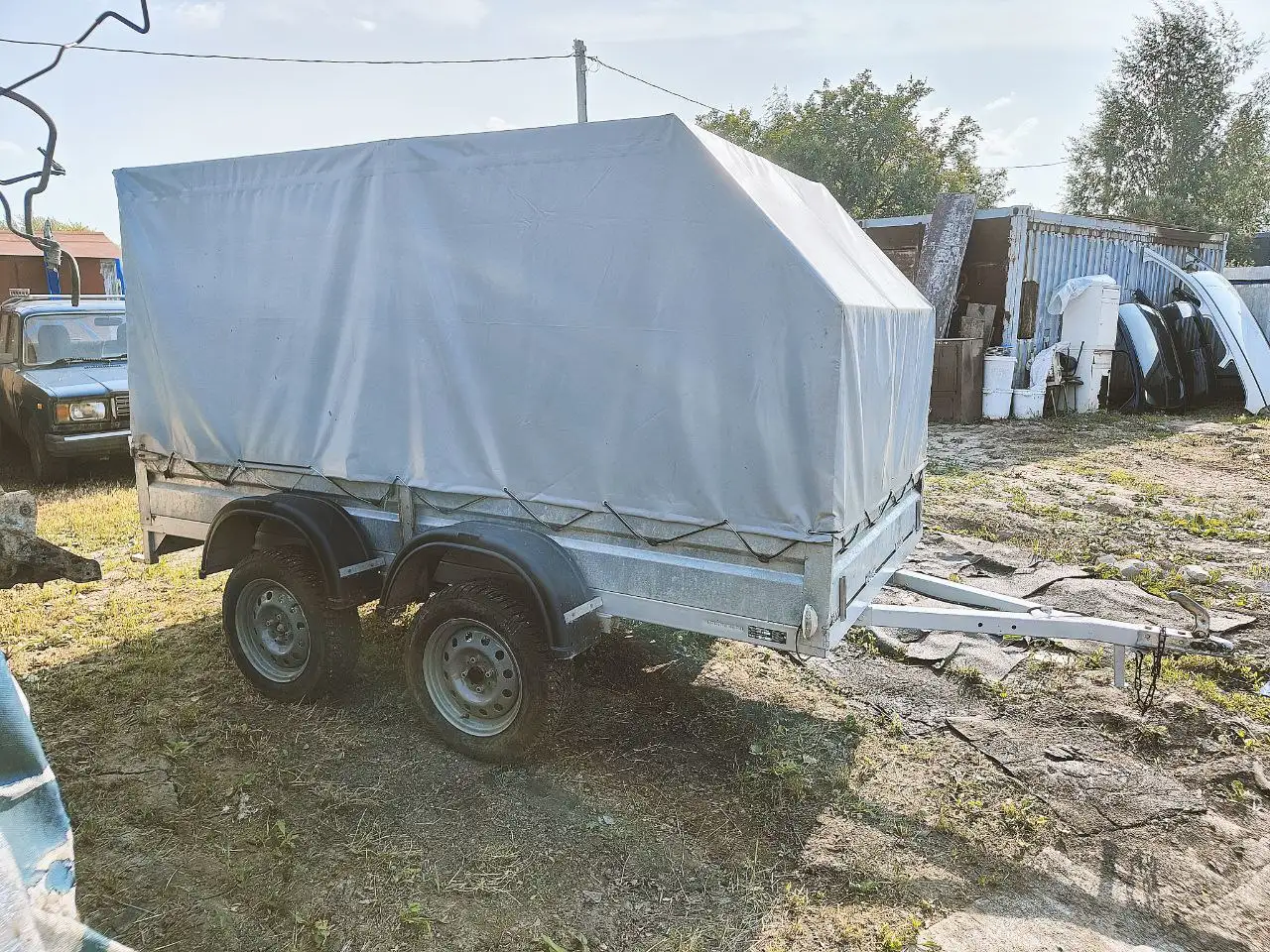 Продам прицеп двухосный 3х1.5 - Прицепы (Авто) в Пермь