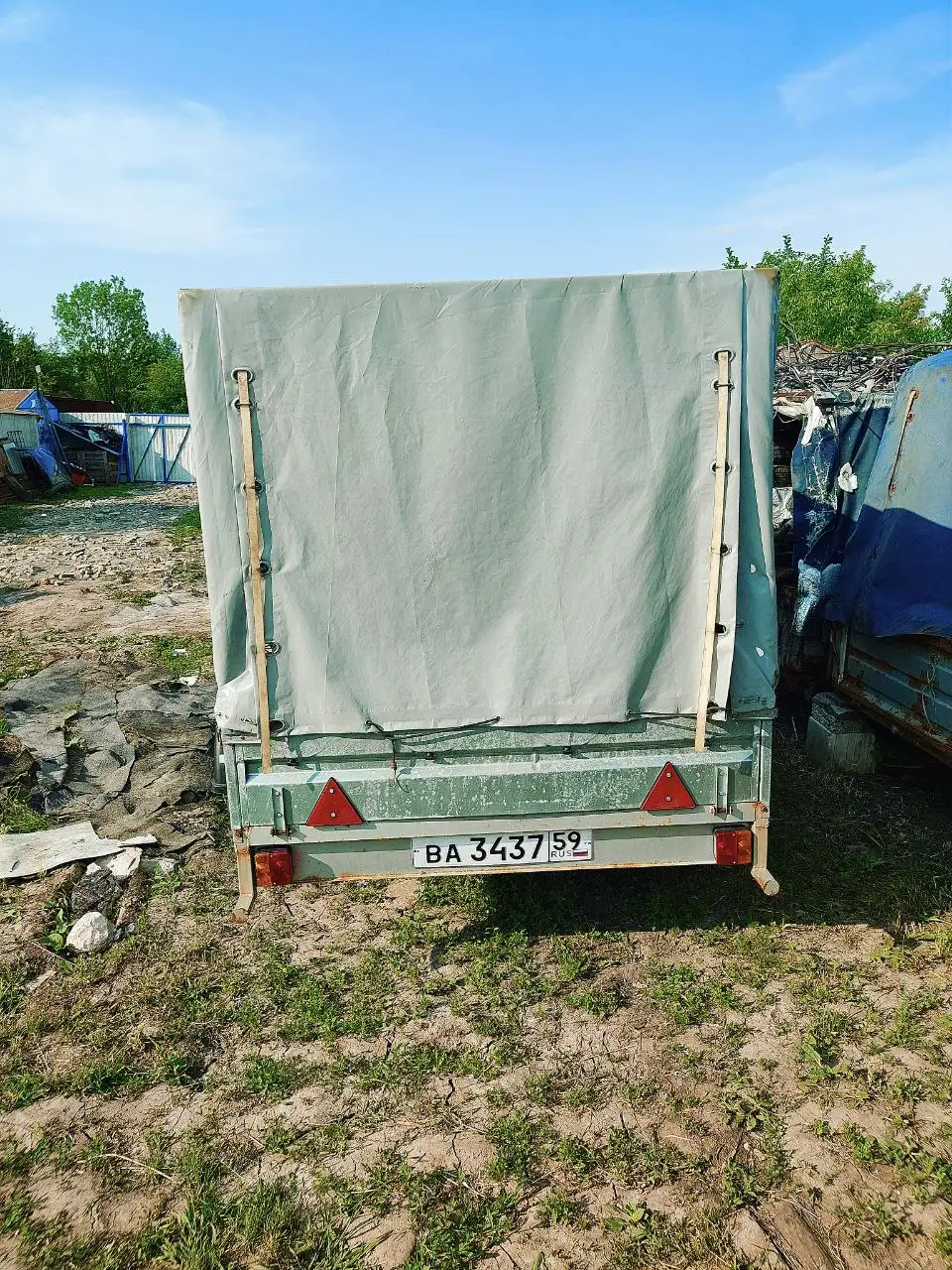 Продам прицеп двухосный 3х1.5 - Прицепы (Авто) в Пермь