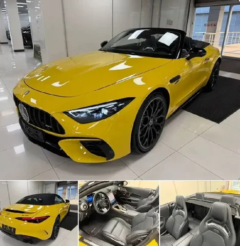 MB SL43 AMG Cabrio 2023 года с пробегом 3295 км - Микроавтобусы в Москва