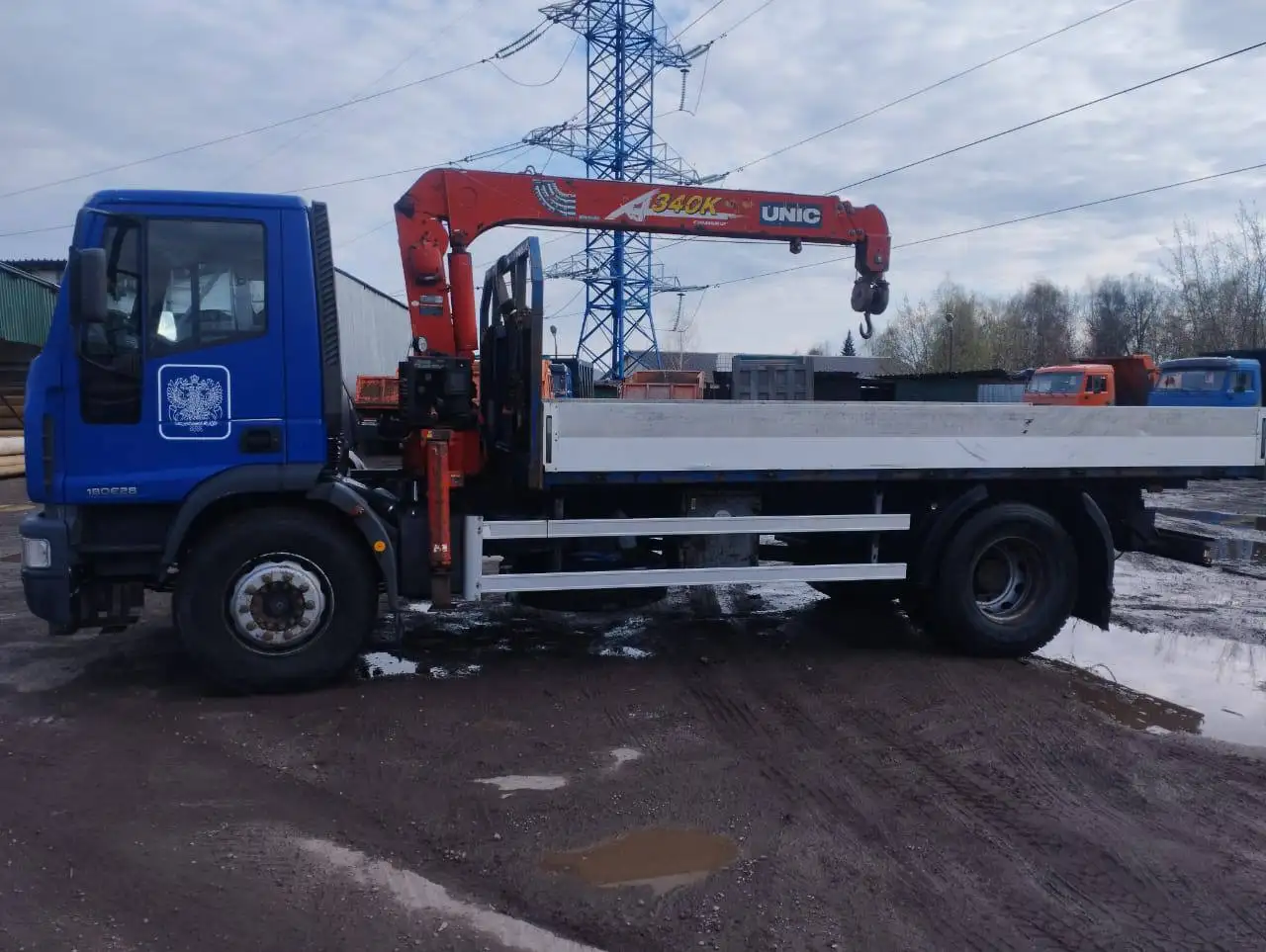 Манипулятор IVECO 2007 года в отличном состоянии - Спецтехника (Авто) в Москва