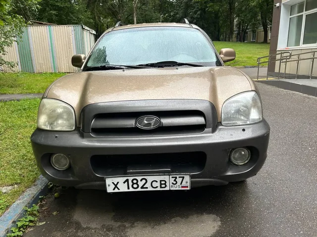 Hyundai Santa Fe 2004 в отличном техническом состоянии - Внедорожники и кроссоверы в Москва