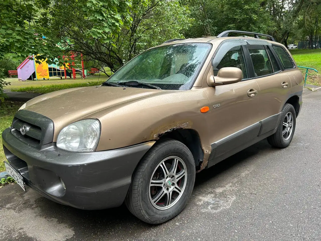 Hyundai Santa Fe 2004 в отличном техническом состоянии - Легковые автомобили (Авто) в Москва
