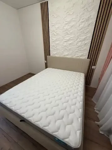 Двуспальная кровать с ортопедическим матрасом - Растения в Балашиха