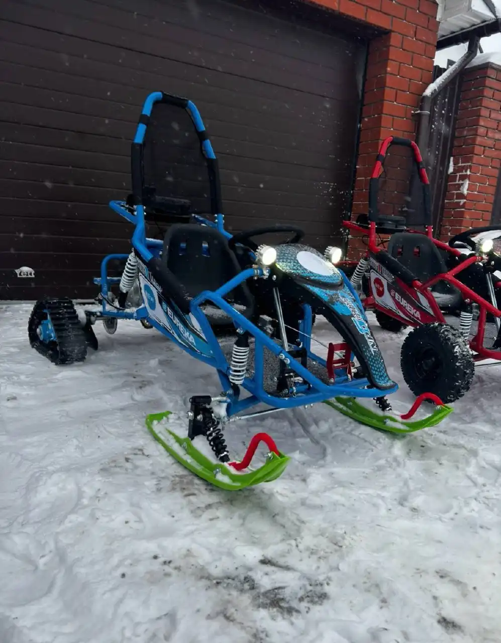Детский снегоход квадроцикл багги