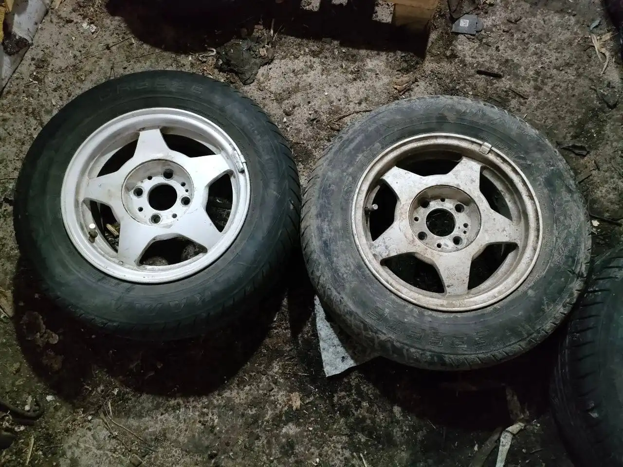 Магниевые диски Меркурий R13 с летней резиной Кама - Диски и шины (Авто) в Уфа