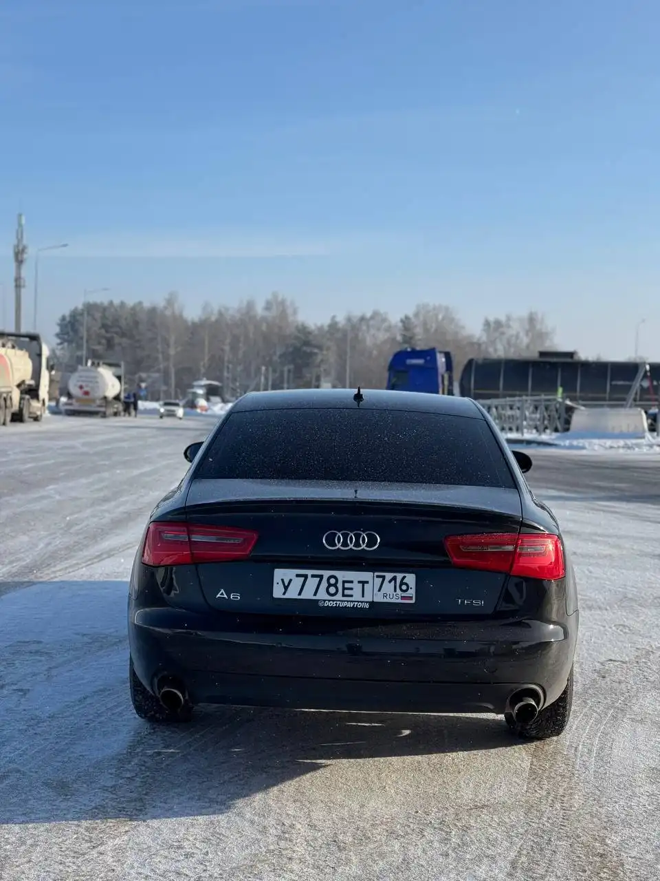 Audi A6 2014 года с полным АКПП и бесключевым доступом - Легковые автомобили (Авто) в Нижнекамск