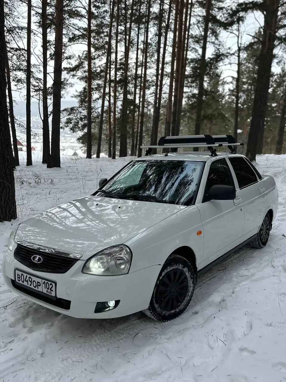 LADA Priora 2 2018 года, пробег 160 000 км, механика, ЭУР, сигнализация - Авто в Уфа