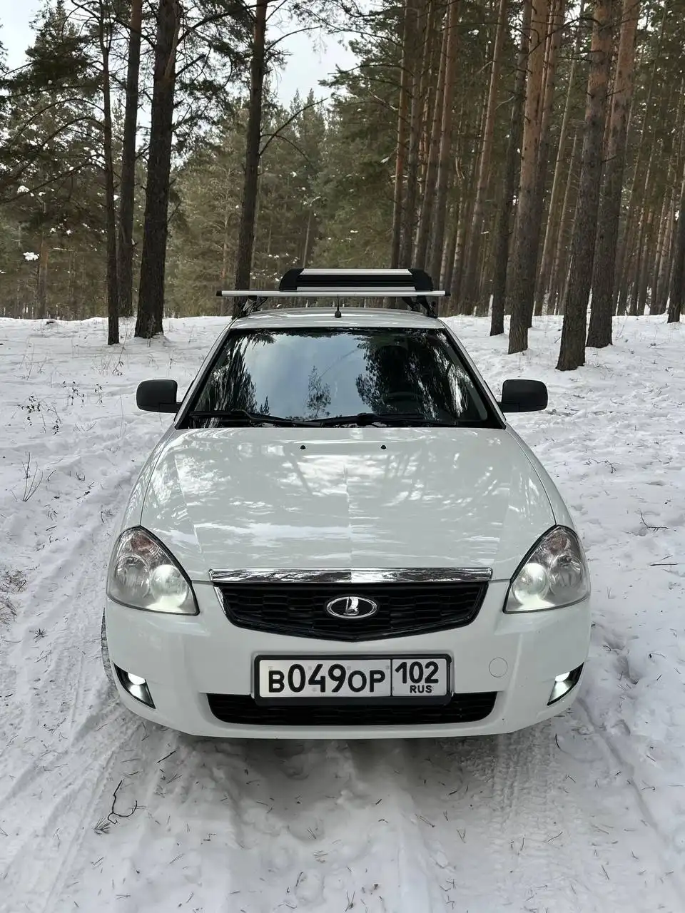 LADA Priora 2 2018 года, пробег 160 000 км, механика, ЭУР, сигнализация - Авто в Уфа