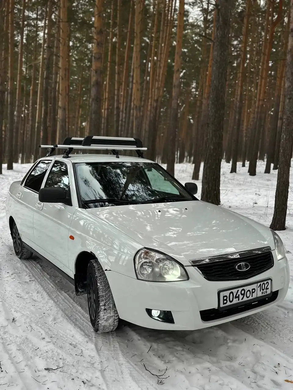 LADA Priora 2 2018 года, пробег 160 000 км, механика, ЭУР, сигнализация - Авто в Уфа