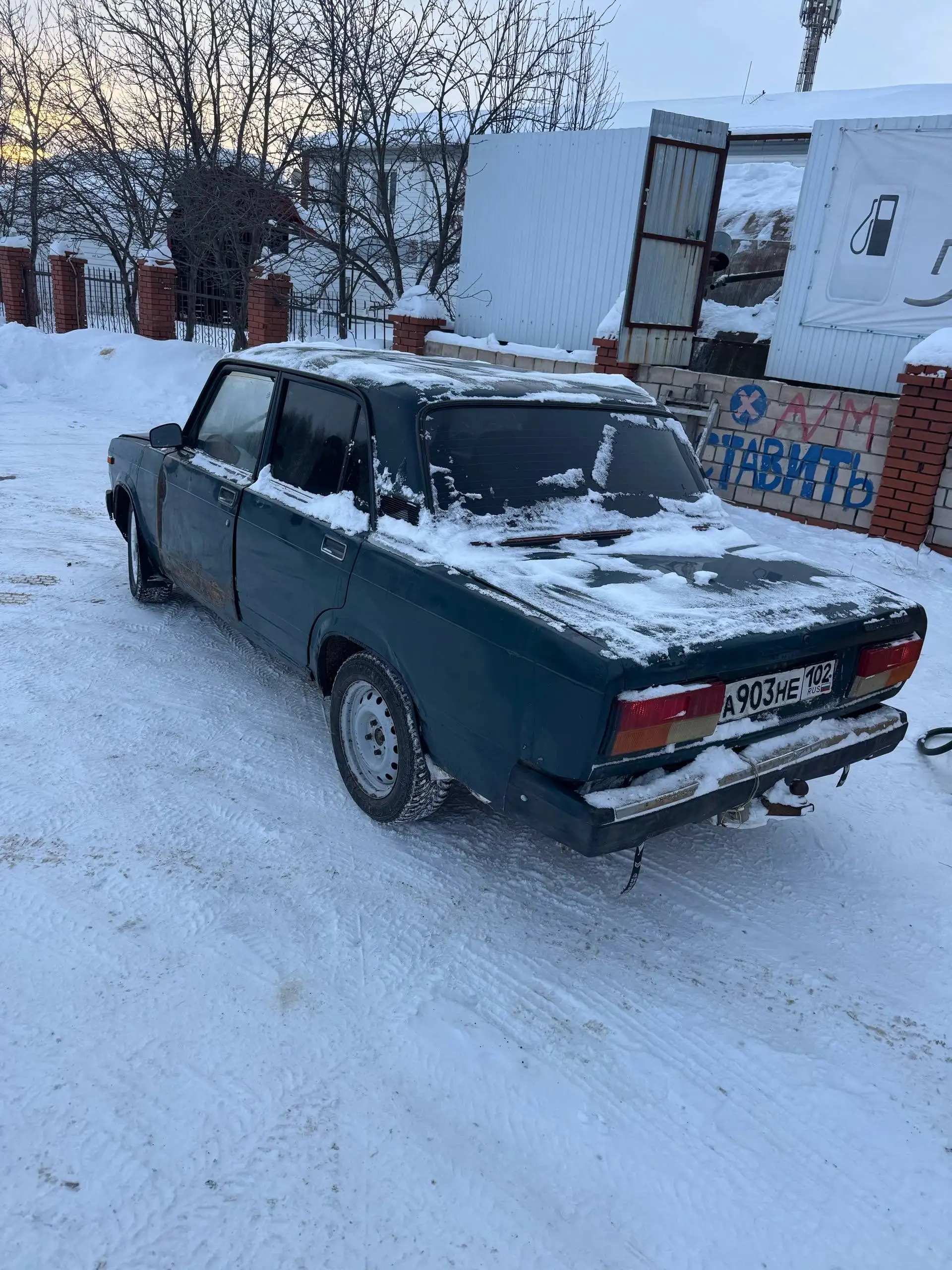 ВАЗ 2107 2007 год инжектор на ходу - Авто в Уфа