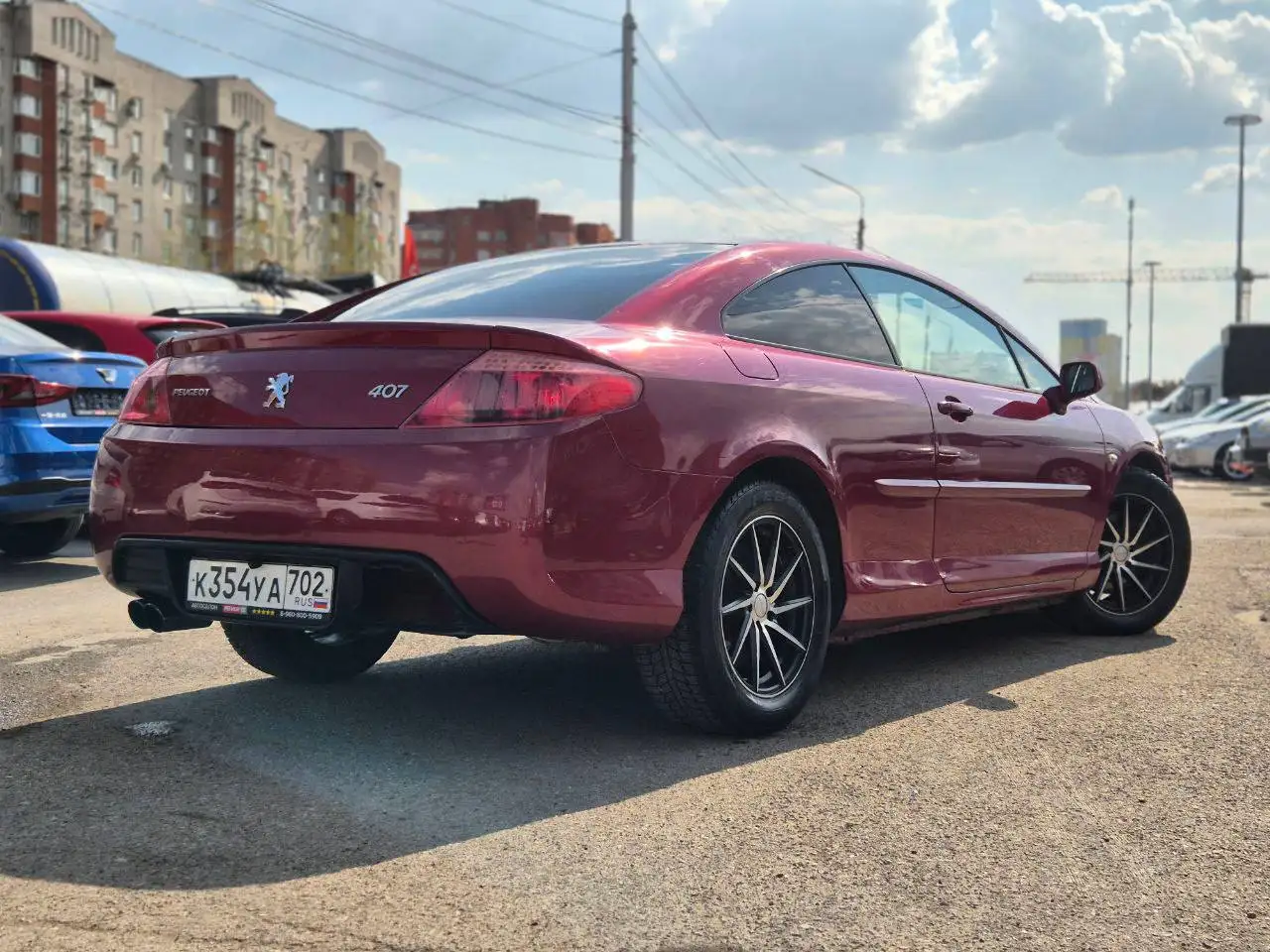 Продажа купе Пежо 407 СС в максимальной комплектации - Легковые автомобили (Авто) в Уфа