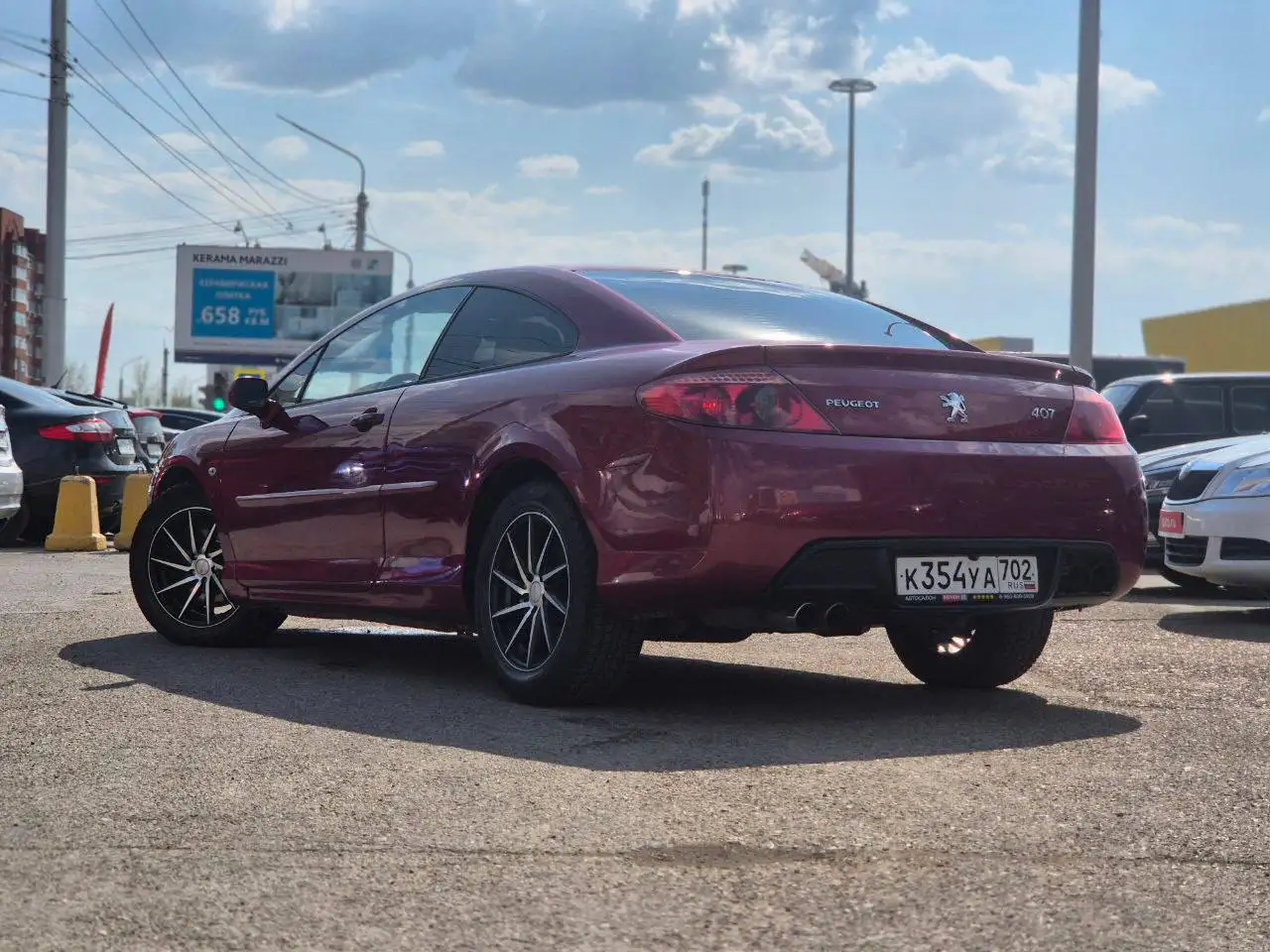 Продажа купе Пежо 407 СС в максимальной комплектации - Легковые автомобили (Авто) в Уфа